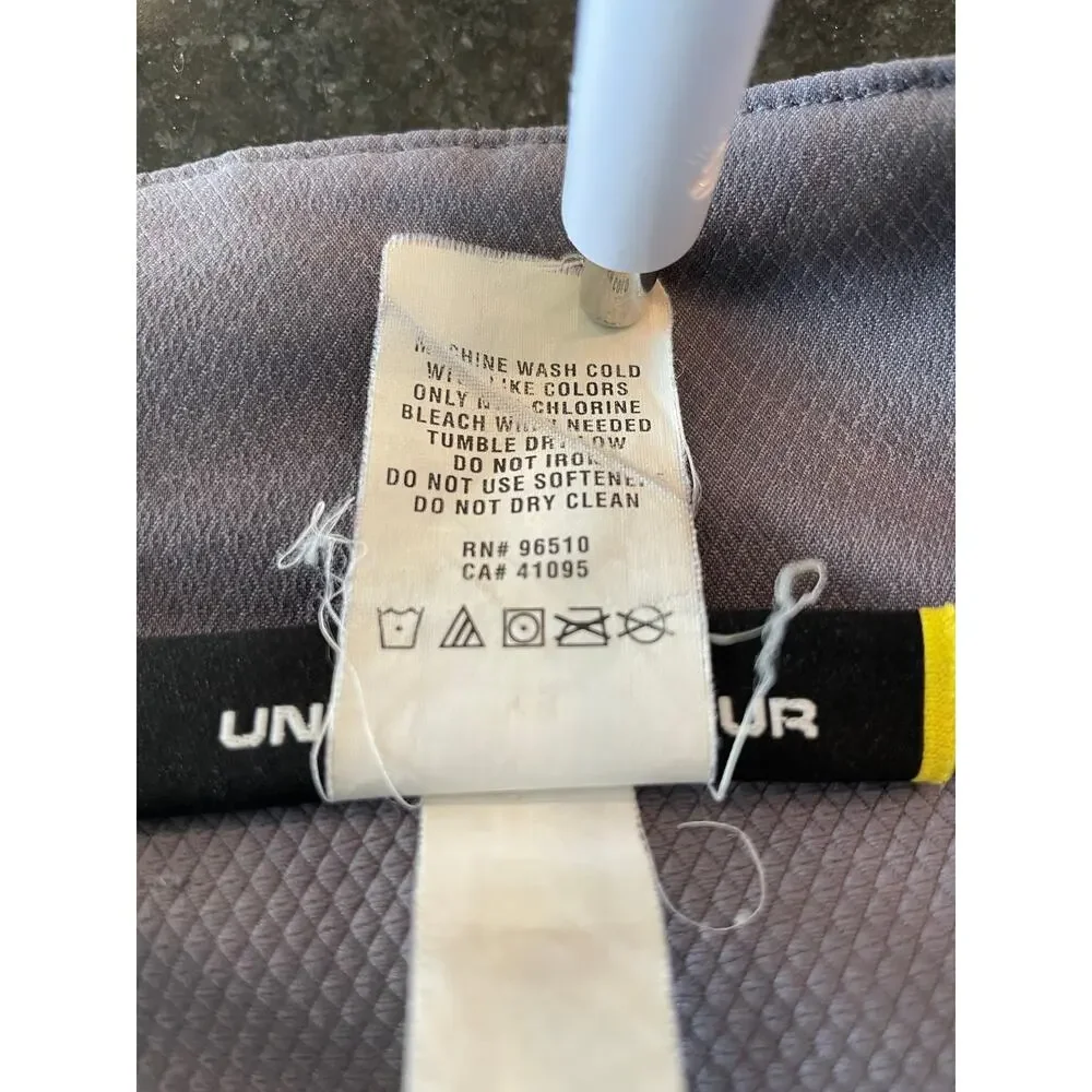 Under Armour Gray and White Track Jacket Large - Picture 6 of 12